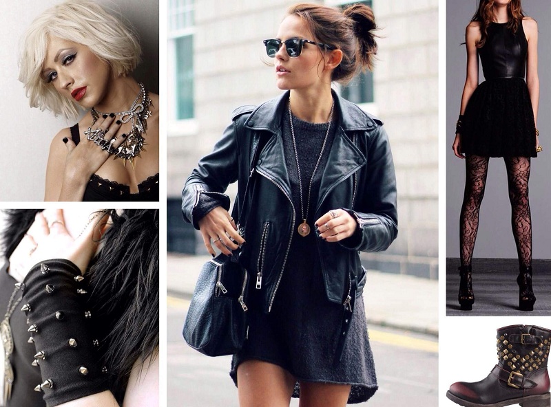 Biker Style In Clothes For Women