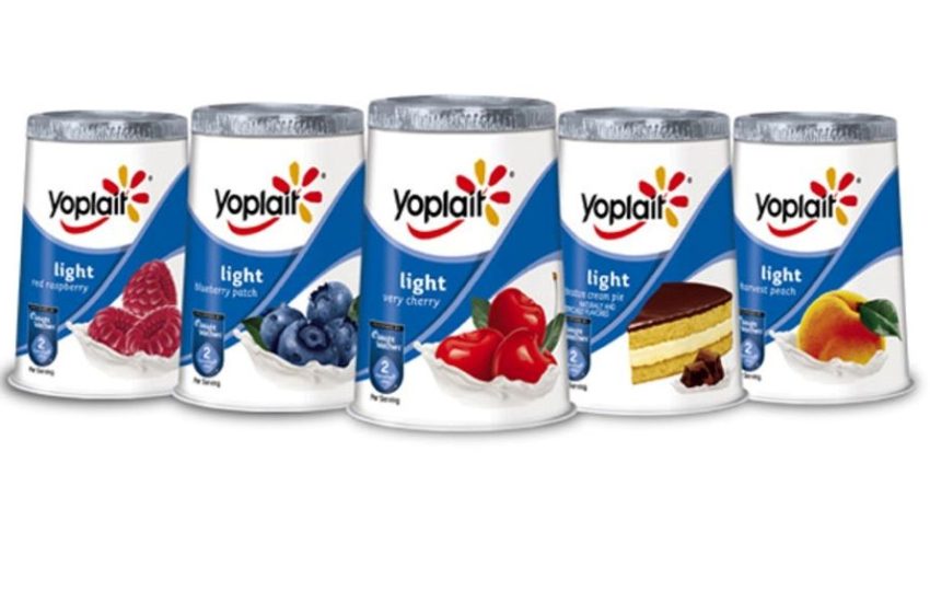 How can I identify which sweeteners are in my Yoplait yogurt?