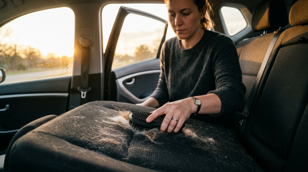 How to Clean Pet Hair from Car Seats Effectively