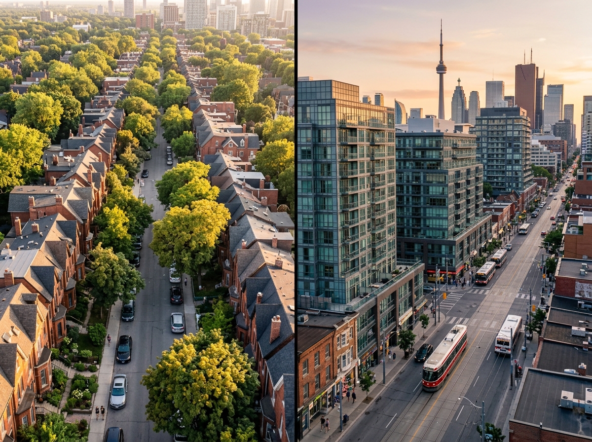 Compare Toronto neighborhoods before buying a home. Evaluate transit, school zones, property values, and lifestyle factors to find your perfect fit.